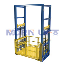 customizable cargo lift platform hydraulic cargo lift small goods elevator hydraulic wall mounted lift platform for industry